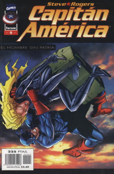 Cover for Capitán América (Planeta DeAgostini, 1996 series) #9