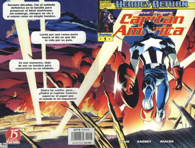 Cover for Capitán América (Planeta DeAgostini, 1998 series) #1
