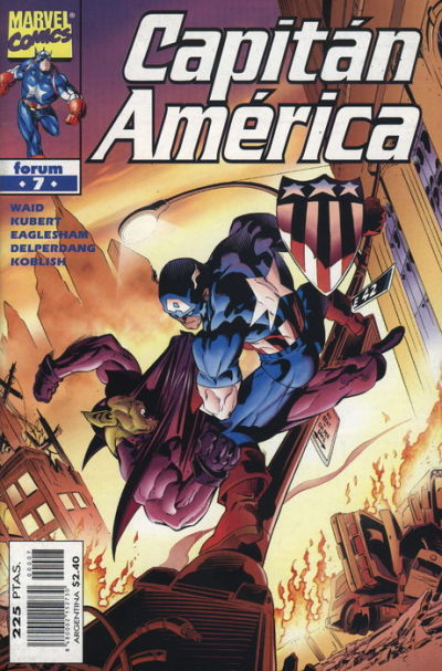 Cover for Capitán América (Planeta DeAgostini, 1998 series) #7