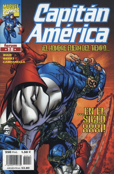 Cover for Capitán América (Planeta DeAgostini, 1998 series) #18