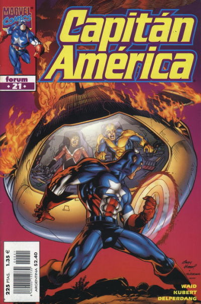 Cover for Capitán América (Planeta DeAgostini, 1998 series) #21
