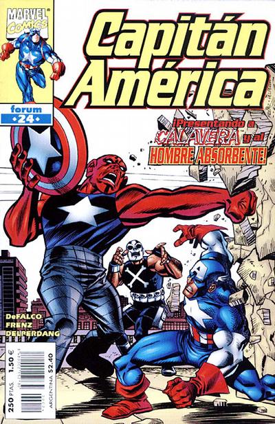 Cover for Capitán América (Planeta DeAgostini, 1998 series) #24