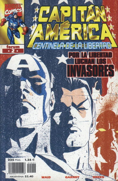 Cover for Capitán América: Centinela De La Libertad (Planeta DeAgostini, 1999 series) #2