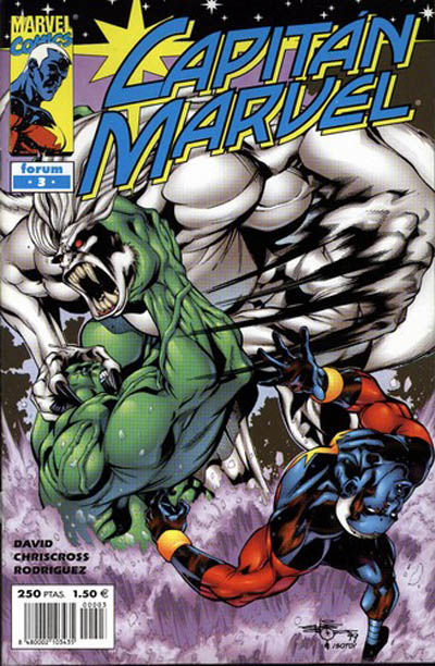 Cover for Capitán Marvel (Planeta DeAgostini, 2000 series) #3