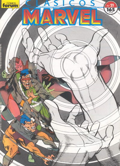 Cover for Clásicos Marvel (Planeta DeAgostini, 1988 series) #21
