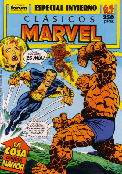 Cover for Clásicos Marvel Especial (Planeta DeAgostini, 1989 series) #[3]