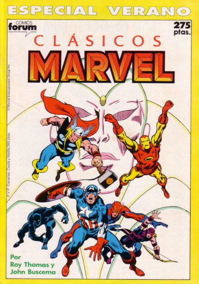 Cover for Clásicos Marvel Especial (Planeta DeAgostini, 1989 series) #[5]