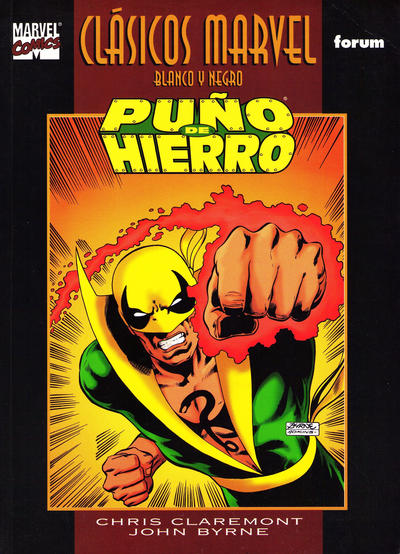 Cover for Clásicos Marvel Blanco y Negro (Planeta DeAgostini, 1997 series) #5 - Puño de Hierro/1