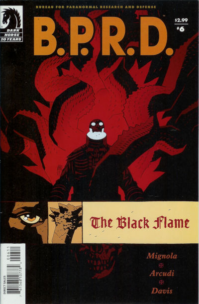 Cover for B.P.R.D., The Black Flame (Dark Horse, 2005 series) #6 (23)