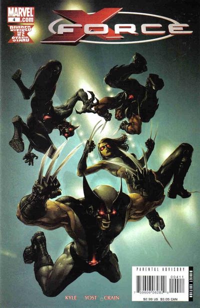 Cover for X-Force (Marvel, 2008 series) #4
