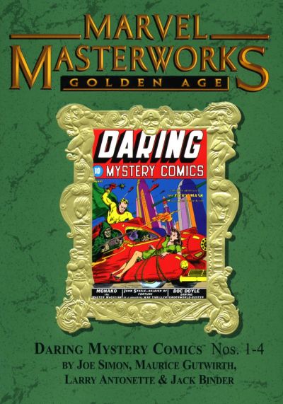 Cover for Marvel Masterworks: Golden Age Daring Mystery (Marvel, 2008 series) #1 (89) [Limited Variant Edition]