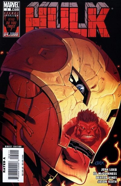 Cover for Hulk (Marvel, 2008 series) #2