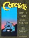 Cover for Concrete: Complete Short Stories 1986-1989 (Dark Horse, 1990 series) 