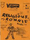 Cover for Religious Ronnie (Ryan Holland [Vision Comics], 1987 series) #2
