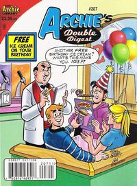 Cover Thumbnail for Archie's Double Digest Magazine (Archie, 1984 series) #207