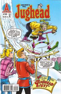 Cover Thumbnail for Archie's Pal Jughead Comics (Archie, 1993 series) #193