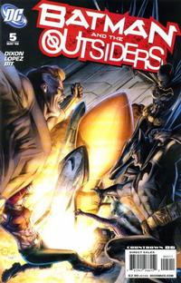 Cover Thumbnail for Batman and the Outsiders (DC, 2007 series) #5