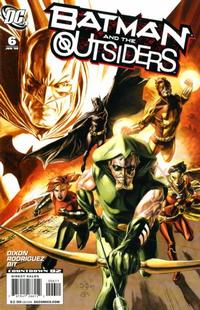 Cover for Batman and the Outsiders (DC, 2007 series) #6