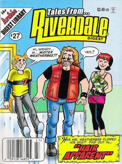 Cover for Tales from Riverdale Digest (Archie, 2005 series) #27 [Newsstand]