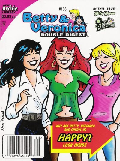 Cover for Betty & Veronica (Jumbo Comics) Double Digest (Archie, 1987 series) #166