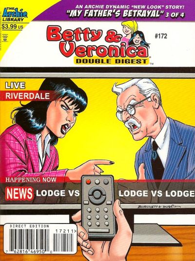 Cover for Betty & Veronica (Jumbo Comics) Double Digest (Archie, 1987 series) #172 [Direct Edition]