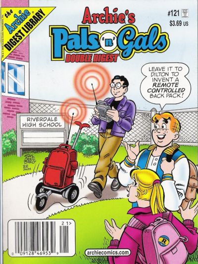 Cover for Archie's Pals 'n' Gals Double Digest Magazine (Archie, 1992 series) #121