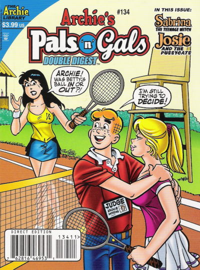 Cover for Archie's Pals 'n' Gals Double Digest Magazine (Archie, 1992 series) #134