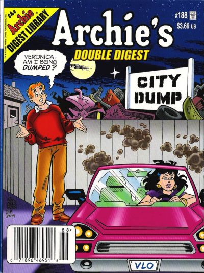 Cover for Archie's Double Digest Magazine (Archie, 1984 series) #188