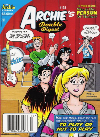 Cover for Archie's Double Digest Magazine (Archie, 1984 series) #193