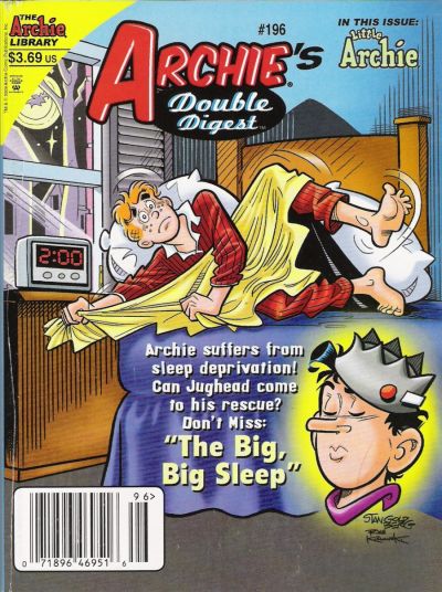 Cover for Archie's Double Digest Magazine (Archie, 1984 series) #196