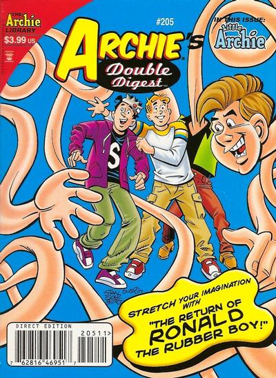 Cover for Archie's Double Digest Magazine (Archie, 1984 series) #205