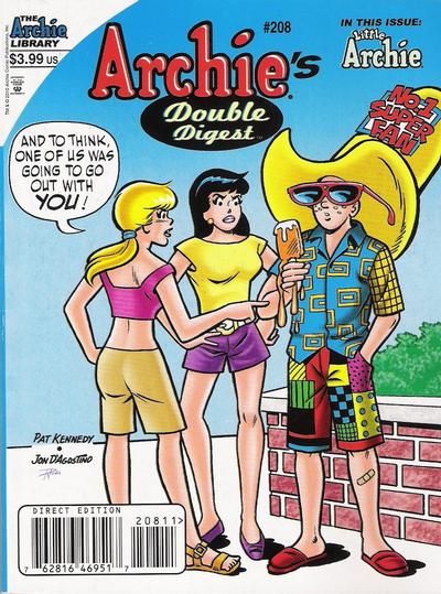 Cover for Archie's Double Digest Magazine (Archie, 1984 series) #208