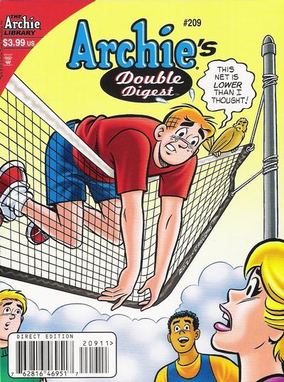 Cover for Archie's Double Digest Magazine (Archie, 1984 series) #209 [Direct Edition]