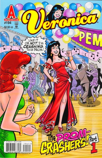 Cover for Veronica (Archie, 1989 series) #194 [Direct Edition]