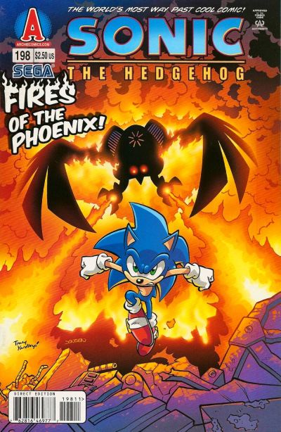 Cover for Sonic the Hedgehog (Archie, 1993 series) #198