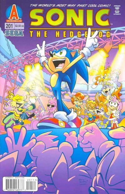 Cover for Sonic the Hedgehog (Archie, 1993 series) #201