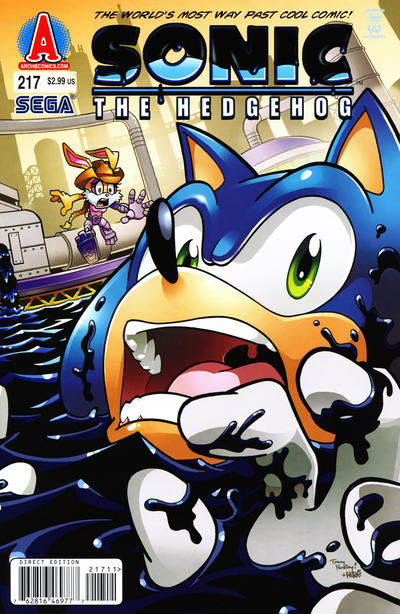 Cover for Sonic the Hedgehog (Archie, 1993 series) #217