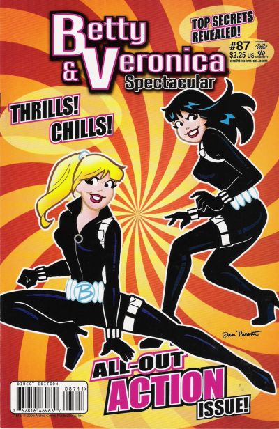 Cover for Betty and Veronica Spectacular (Archie, 1992 series) #87 [Direct Edition]