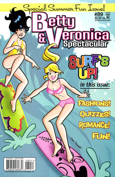 Cover for Betty and Veronica Spectacular (Archie, 1992 series) #89 [Direct Edition]