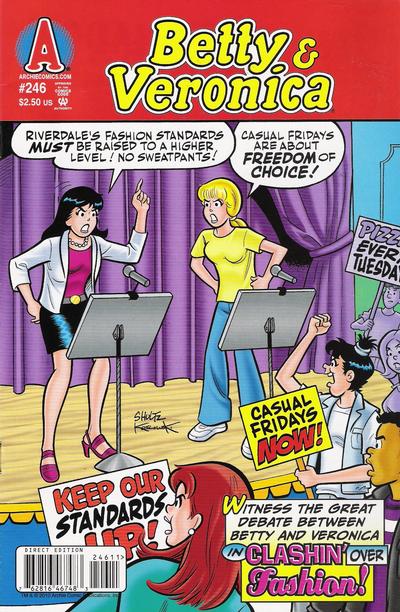 Cover for Betty and Veronica (Archie, 1987 series) #246