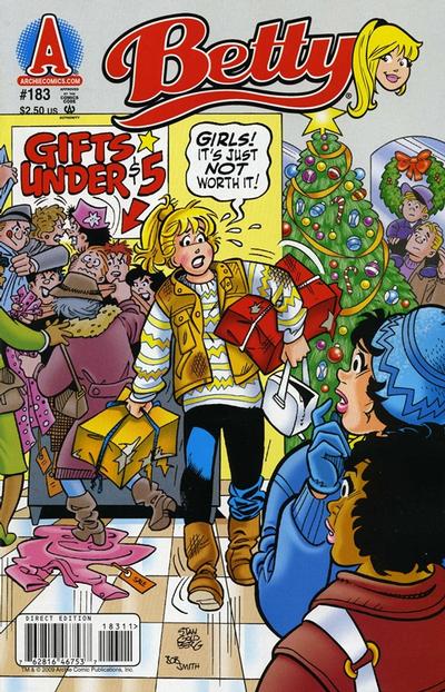 Cover for Betty (Archie, 1992 series) #183