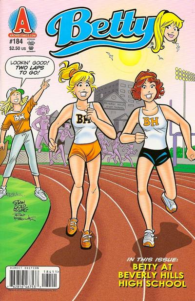 Cover for Betty (Archie, 1992 series) #184