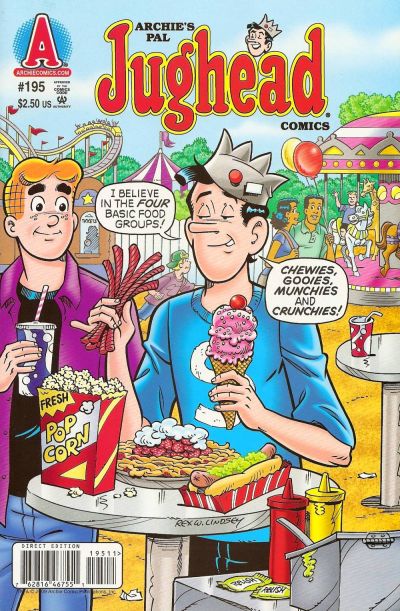 Cover for Archie's Pal Jughead Comics (Archie, 1993 series) #195