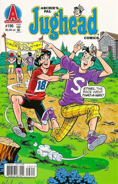 Cover for Archie's Pal Jughead Comics (Archie, 1993 series) #196