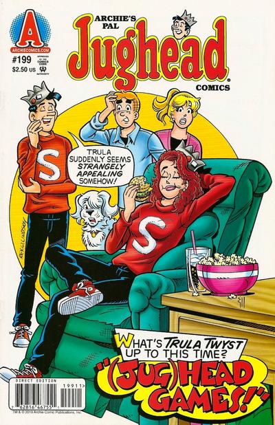 Cover for Archie's Pal Jughead Comics (Archie, 1993 series) #199