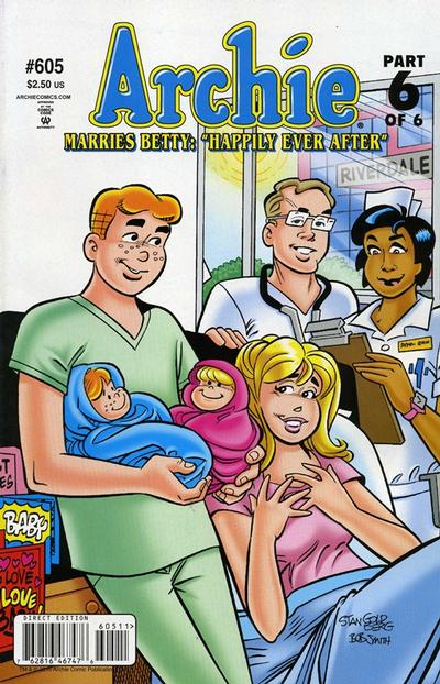Cover for Archie (Archie, 1959 series) #605 [Direct Edition]