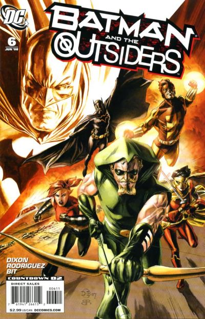 Cover for Batman and the Outsiders (DC, 2007 series) #6