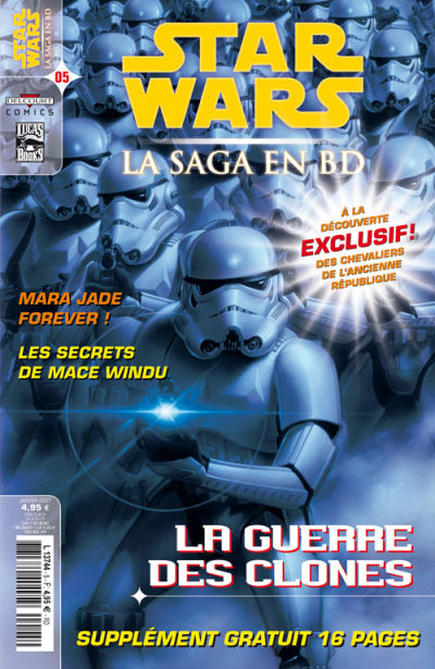 Cover for Star Wars - La Saga en BD (Delcourt, 2006 series) #5