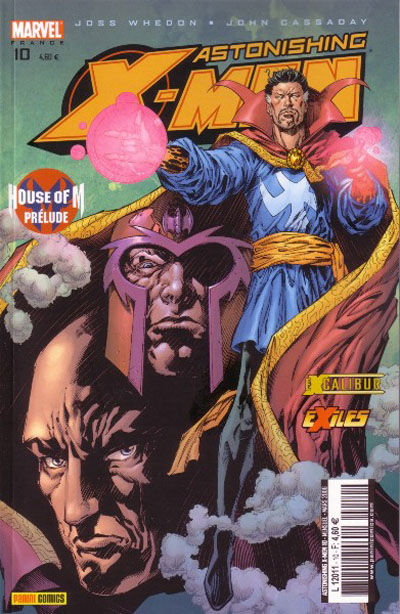 Cover for Astonishing X-Men (Panini France, 2005 series) #10