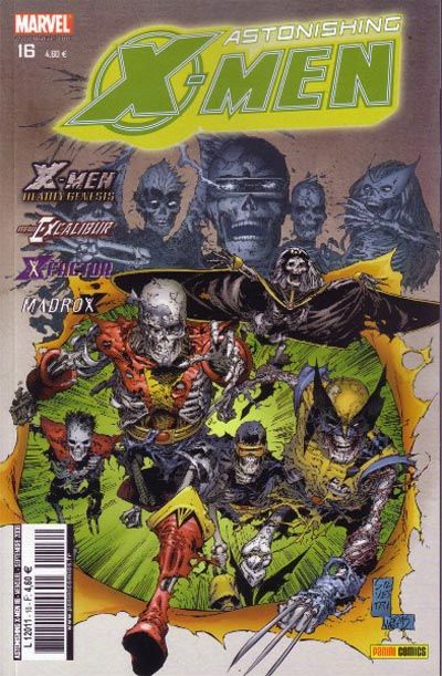 Cover for Astonishing X-Men (Panini France, 2005 series) #16